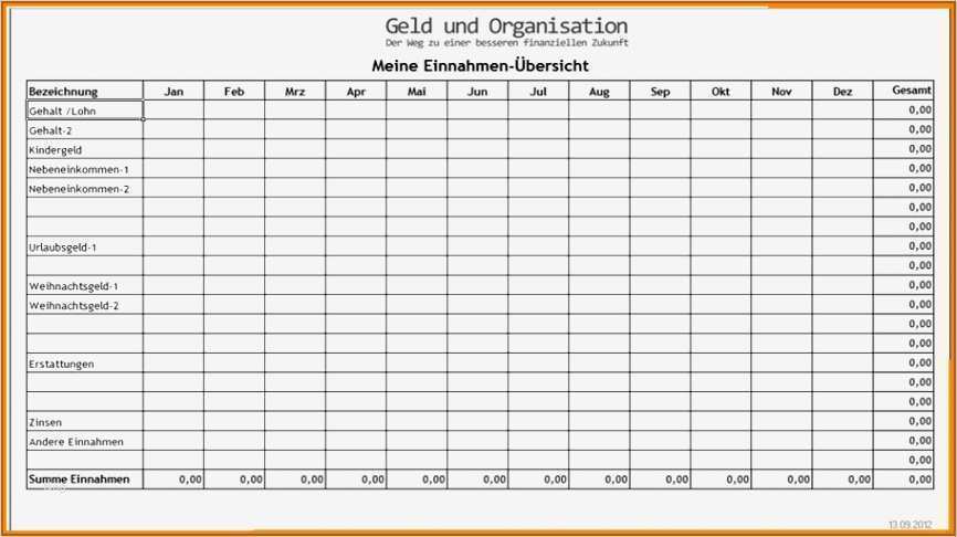 Einnahmen Ausgaben Vorlage Pdf Einzigartig 16 Excel Tabelle Einnahmen Ausgaben Vorlage Vorlagen123