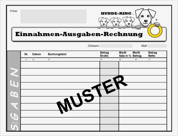 Einnahmen Ausgaben Vorlage Privat Süß Hundetrainer – Hunde Ring Berufe