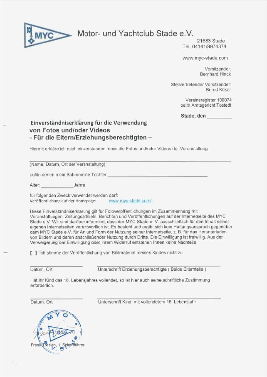Einverständniserklärung Kind Urlaub Vorlage Bewundernswert Gemütlich formular Für Die Einverständniserklärung Der