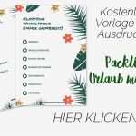 Einverständniserklärung Kind Urlaub Vorlage Hübsch Checkliste Urlaub Mit Baby &quot;pdf Vorlage Zum Ausdrucken&quot;