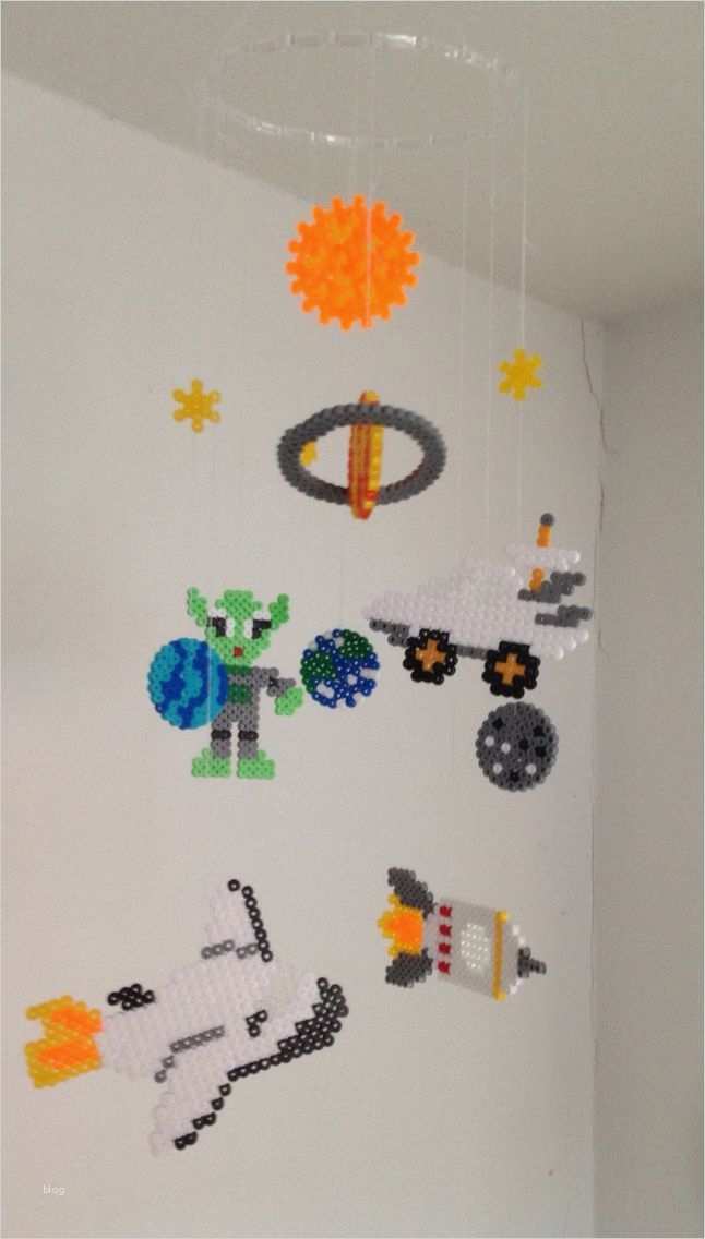 Elternbefragung Kita Vorlagen Elegant Weltraum Mobile Aus Bügelperlen Mit sonne Mond Sternen