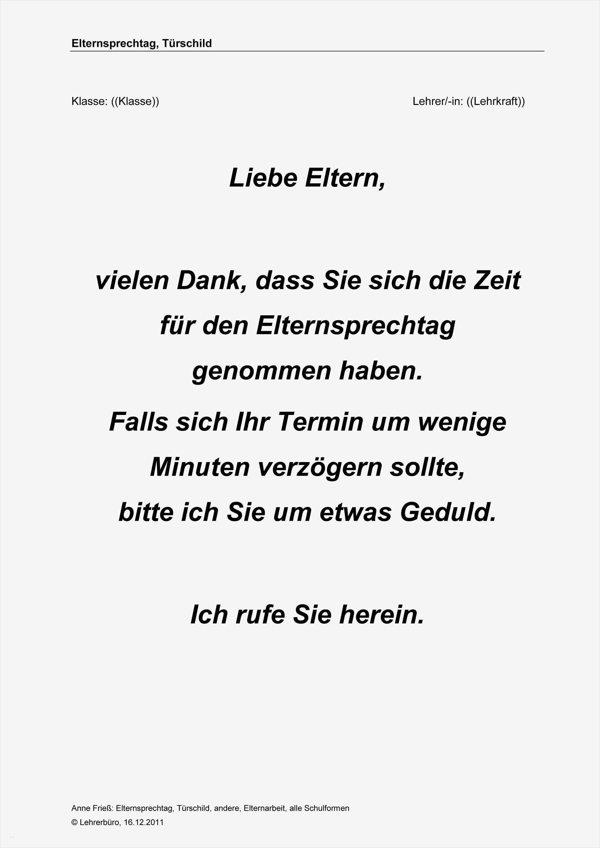 Elternbrief Kindergarten Vorlage Erstaunlich Arbeitshilfen · Grundschule · Lehrerbüro