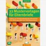 Elternbrief Kindergarten Vorlage Inspiration Buch 22 Mustervorlagen Für Elternbriefe Betzold