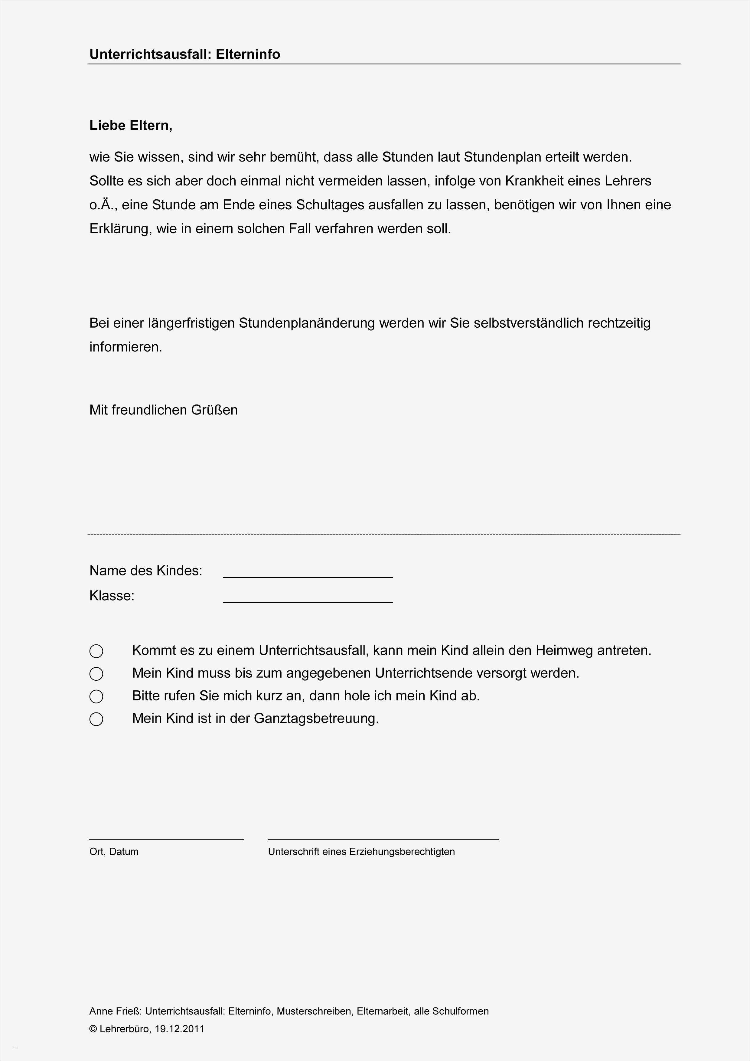Elternbrief Kindergarten Vorlage Luxus Grundschule · Lehrerbüro