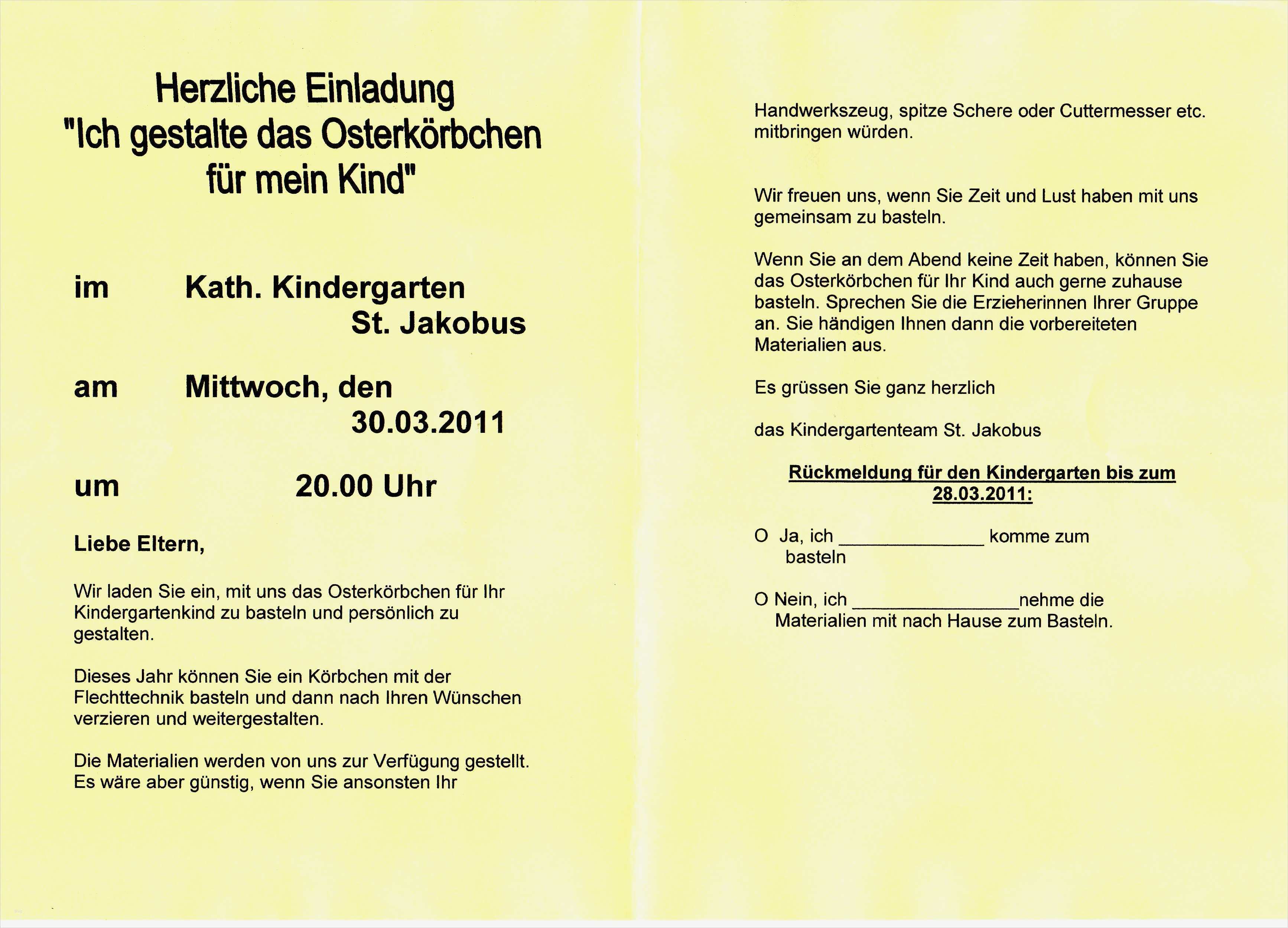 Elternbrief Schreiben Vorlage Beste Info’s St Jakobus S Kindergarten Blog