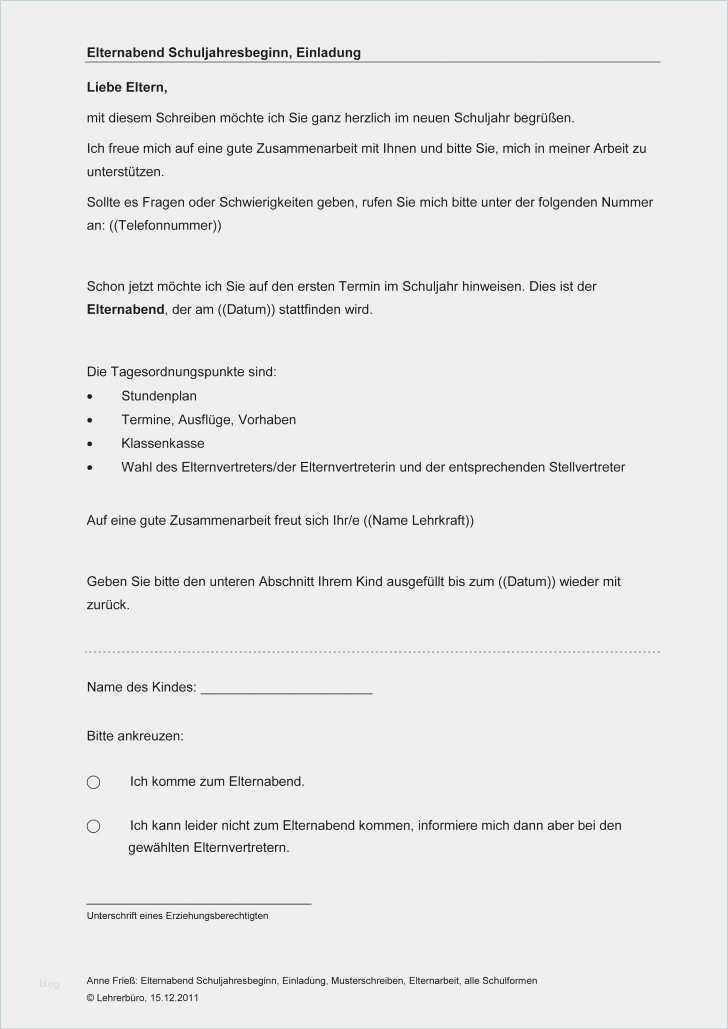 Elterngespräch Kindergarten Vorlage Beste Einladung Elterngesprach Schule – Travelslow