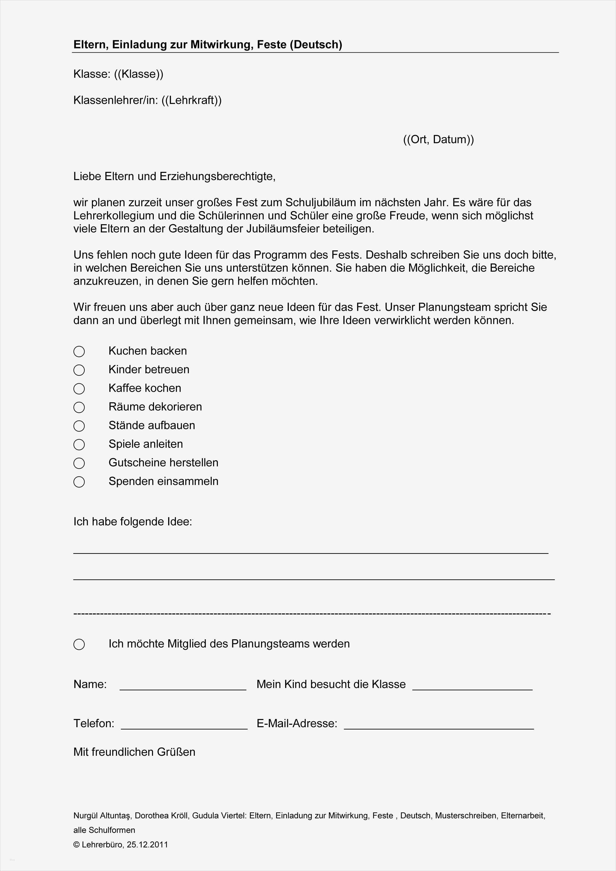 Elterngespräch Kindergarten Vorlage Luxus Einladung Elternabend Kita Vorlage Vorlagen