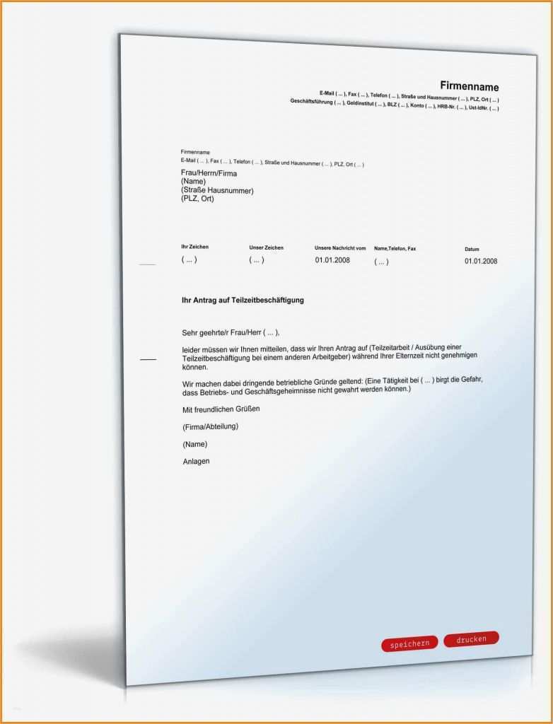 Elternzeit Antrag Vorlage Schön 11 Antrag Elternzeit Muster | Vorlage Ideen