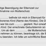 Elternzeit Vorzeitig Beenden Wegen Mutterschutz Vorlage Angenehm Kündigung Oder Vorzeitige Beendigung Elternzeit