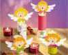Engel Aus Papier Basteln Vorlagen Elegant Tischdeko Engel Für Weihnachtstafel Familie