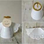 Engel Basteln Aus Papier Vorlage Schön Engel Basteln Papier