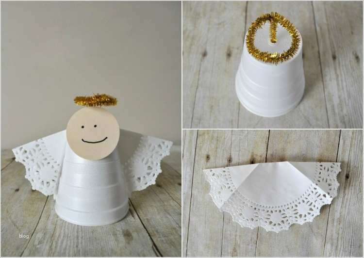 Engel Basteln Aus Papier Vorlage Schön Engel Basteln Papier