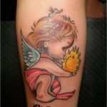 Engel Tattoo Vorlagen Wunderbar Baby Engel Tattoo Design Flammen Motiv