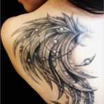 Engelsflügel Tattoo Vorlagen Kostenlos Großartig Engelsflügel Tattoo Design Schulter Motiv Frauen Dekorativ