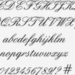 Englische Schreibschrift Vorlage Luxus English Schriftart Zum Kostenlosen Download