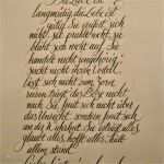 Englische Schreibschrift Vorlage Schön Anglaise – Kalligraphie Blog