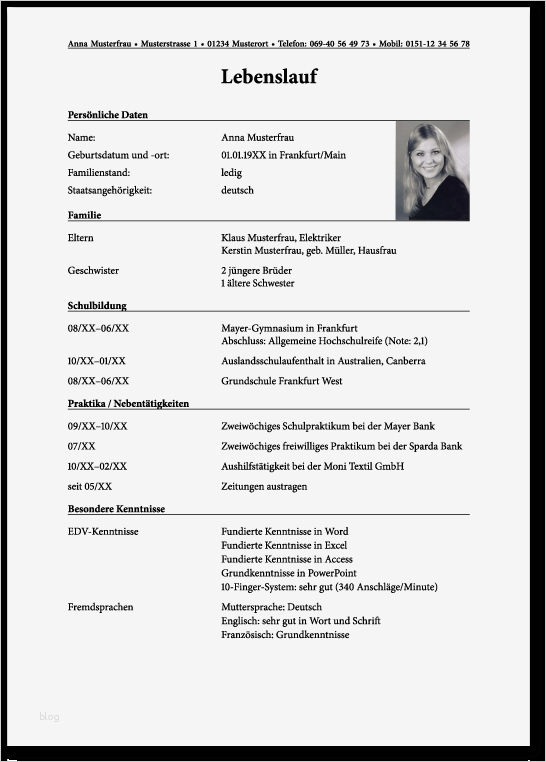 Englischer Cv Vorlage Schönste Open Fice Blatt Unterteilung Durch Linie Pc Bewerbung