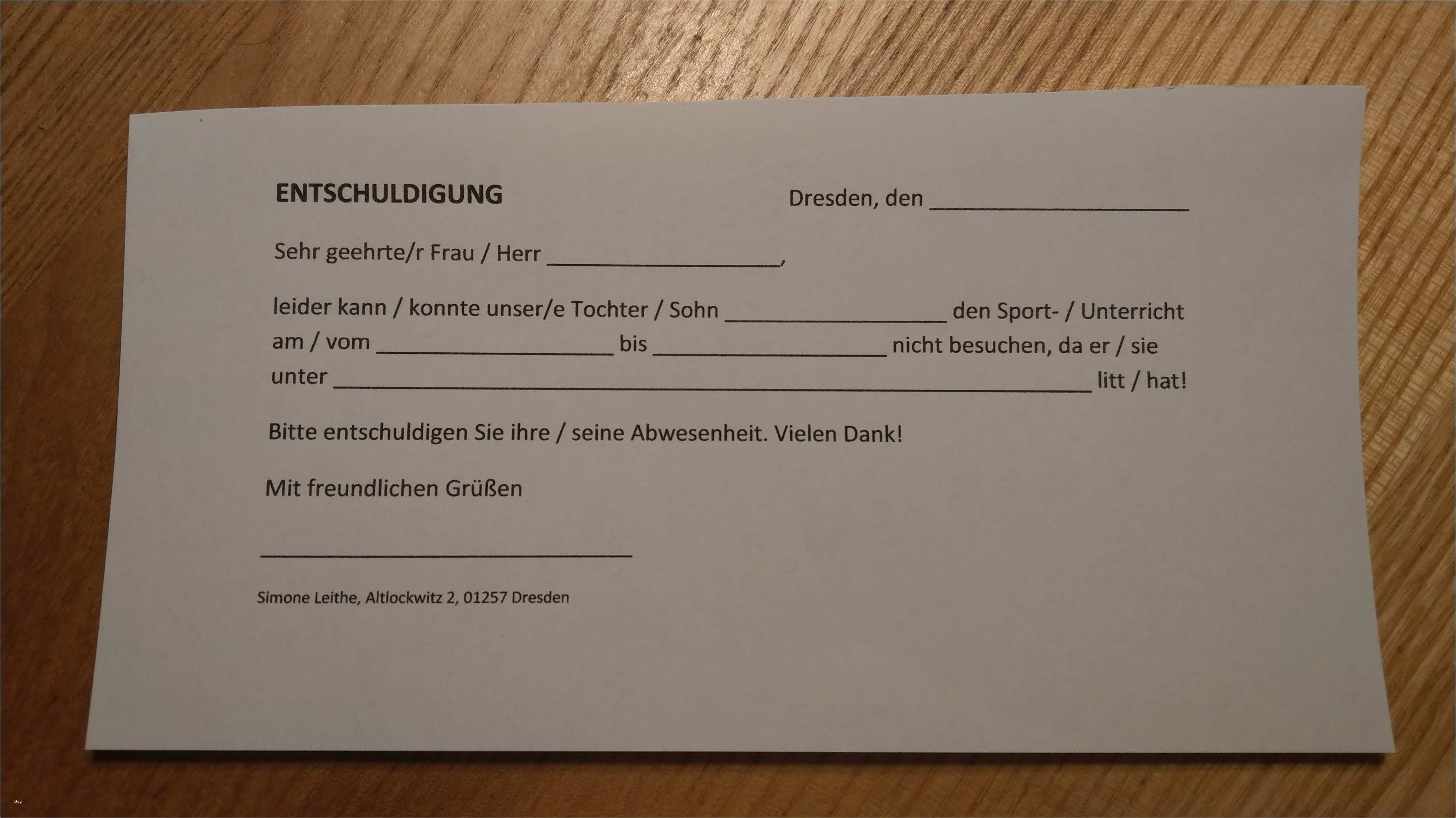 Entschuldigung Für Die Unannehmlichkeiten Vorlage Neu Vordruck Für Eine Entschuldigung Für Schule Macht Das