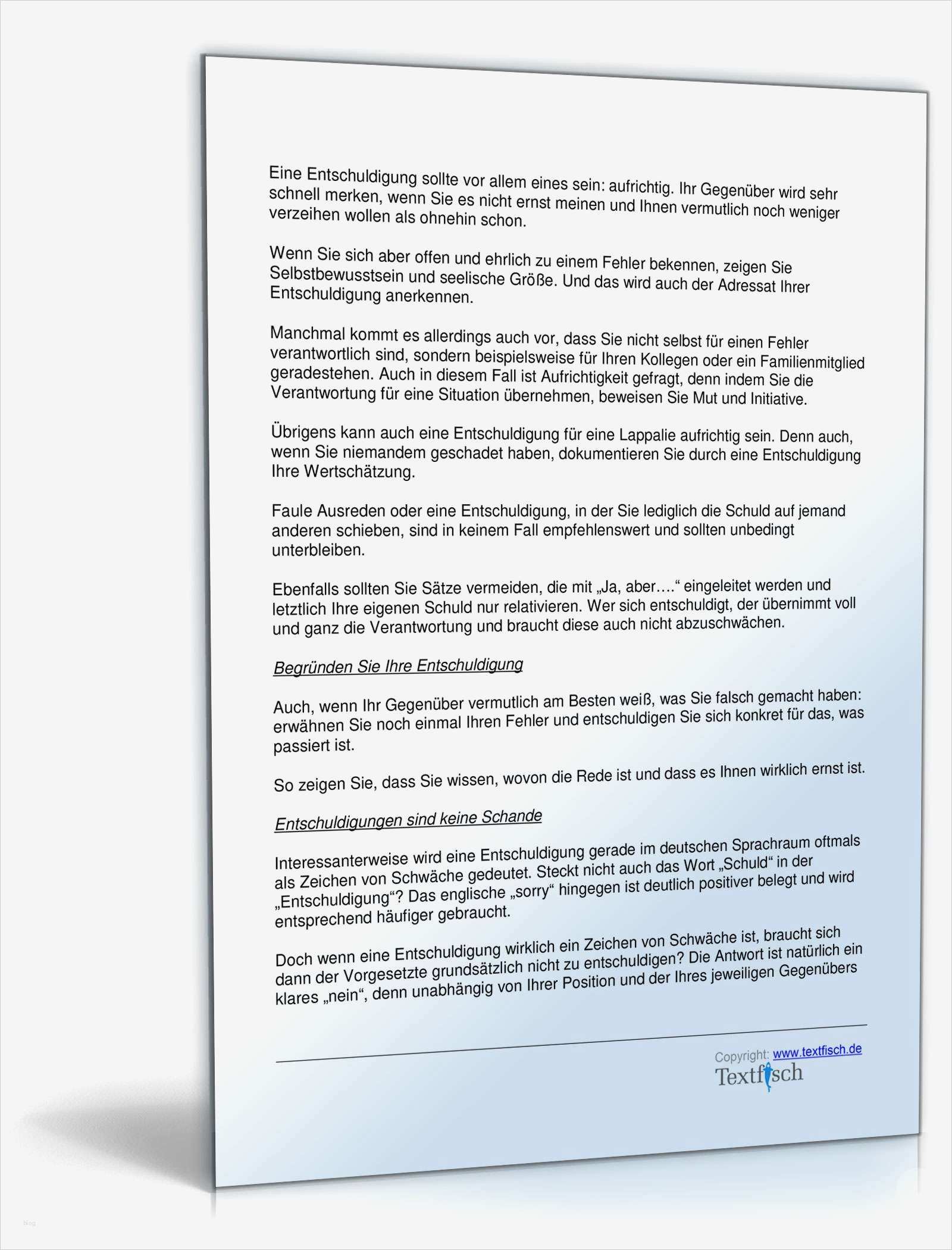 Entschuldigung Schule Vorlage Kostenlos Fabelhaft Entschuldigung Falschlieferung Produkt