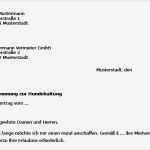 Erlaubnis Hundehaltung Mietwohnung Vorlage Wunderbar Zustimmung Zur Hundehaltung Muster Zum Download