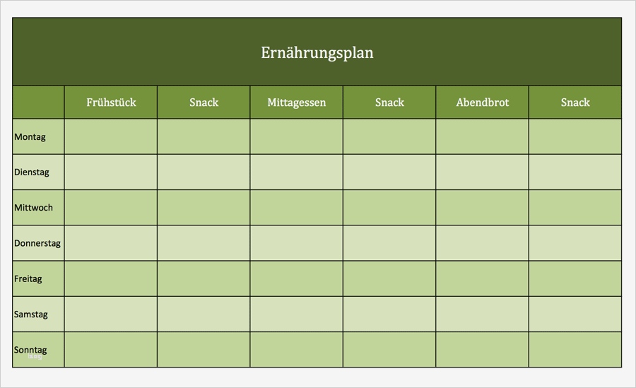 Ernährungsplan Vorlage Excel Wunderbar Ernährungsplan Als Excel Vorlagen