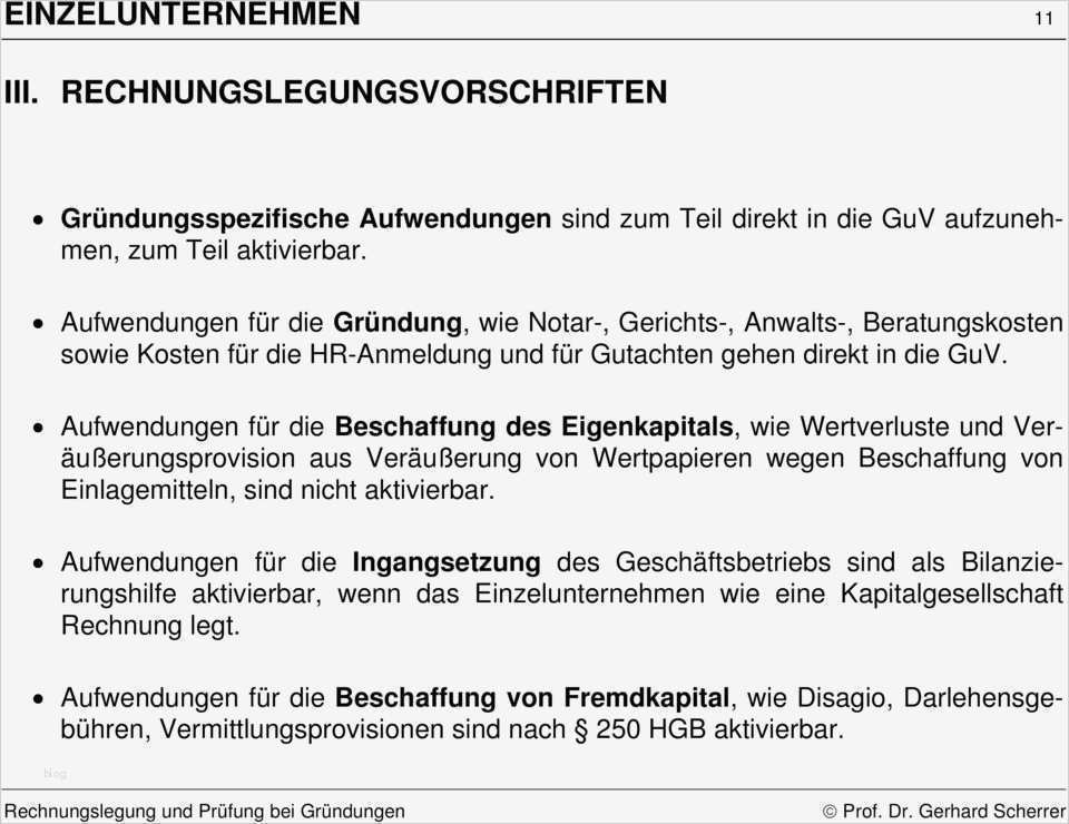 Eröffnungsbilanz Vorlage Süß Pflicht Zur Aufstellung Einer Eröffnungsbilanz Für Den