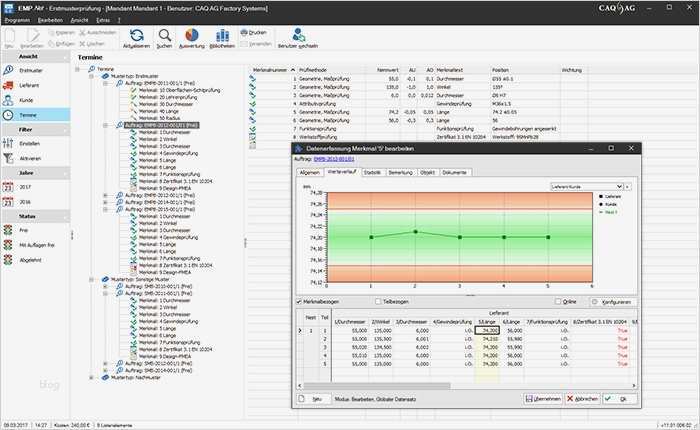 Erstmusterprüfbericht Vda Vorlage Excel Erstaunlich Caq software Erstmusterprüfung Planung Durchführung