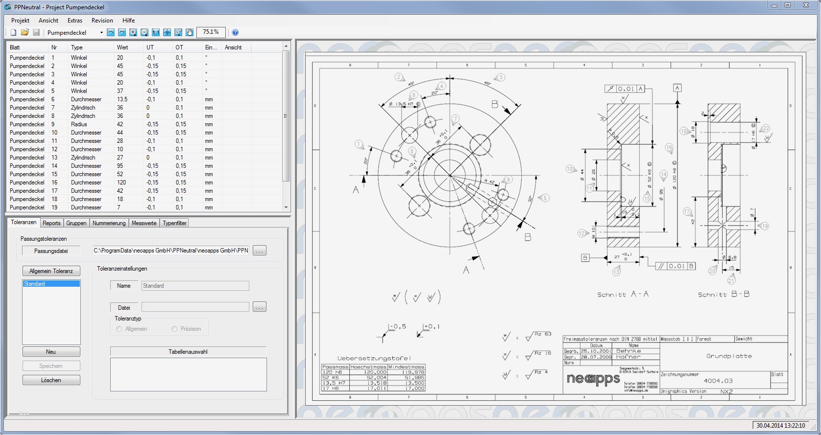 Erstmusterprüfbericht Vorlage Einzigartig Prüfplan Für Neutralformate