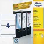 Etiketten ordnerrücken Vorlage Schönste Avery Zweckform ordnerrücken Etiketten