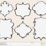 Etiketten Vorlage Einzigartig Reeks Mooie Etiketten Royalty Vrije Stock Afbeeldingen