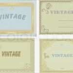 Etiketten Vorlage Word Kostenlos Beste Sammlung Von Vintage Etiketten Vektorgrafik
