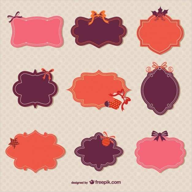 Etiketten Vorlagen Download Fabelhaft Vintage Christmas Etiketten Vorlagen