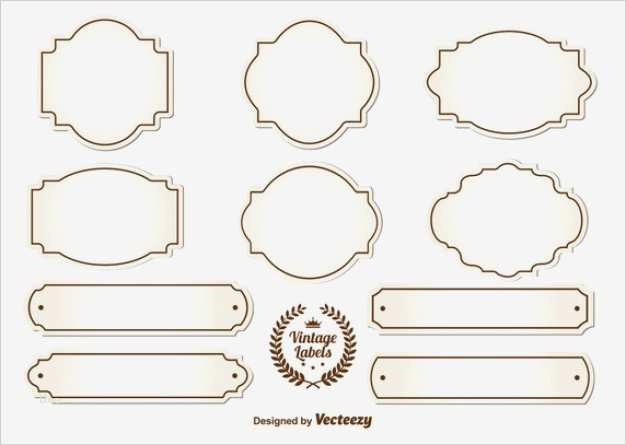 Etiketten Vorlagen Mac Kostenlos Cool Vintage Etiketten