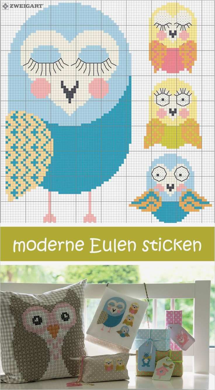 Eule Kreuzstich Vorlage Erstaunlich 1000 Ideen Zu Kreuzstich Eule Auf Pinterest
