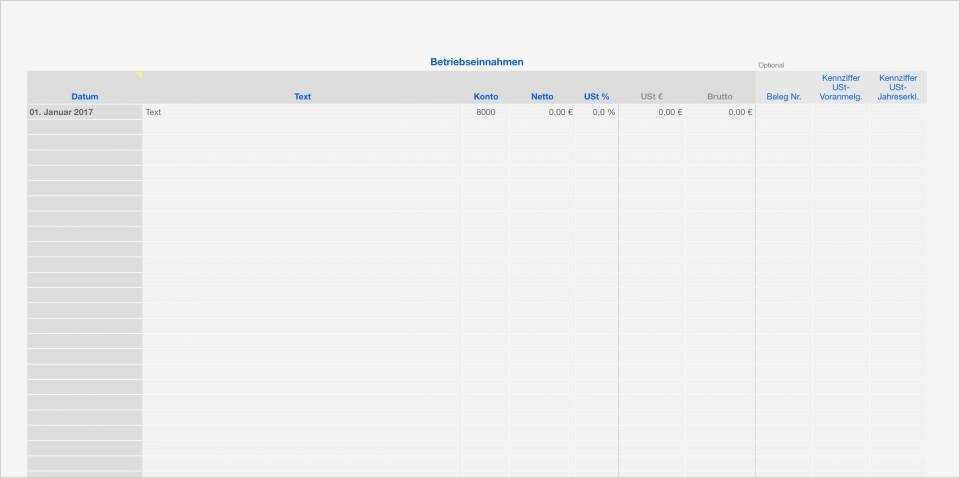 Eür Vorlage Finanzamt Bewundernswert Numbers Vorlage Einnahmen Überschuss Rechnung EÜr 2017