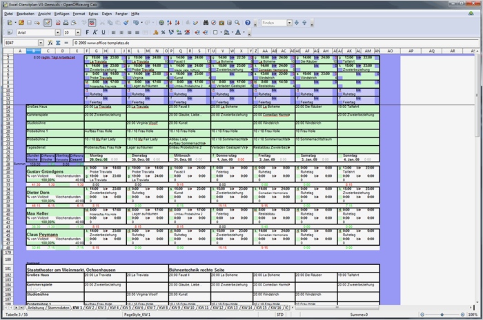 Excel Dienstplan Vorlage Süß Excel Dienstplan Download