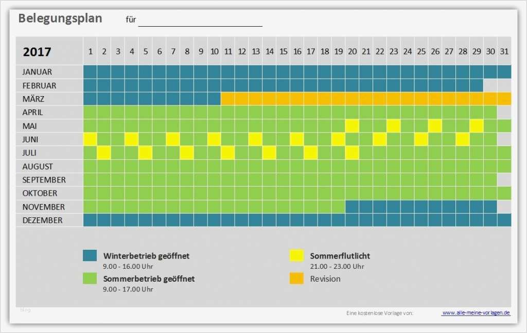Excel Mitarbeiterplanung Vorlage Hübsch Vorlage Belegungsplan Belegungskalender