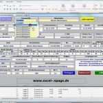 Excel Tabelle Vorlage Erstellen Erstaunlich Personalverwaltung Mit Excel Datenbank Zeit Erfassen