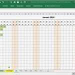 Excel Urlaubsplaner Vorlage Neu Kostenloser Excel Urlaubsplaner 2018 Mit Resturlaub Und