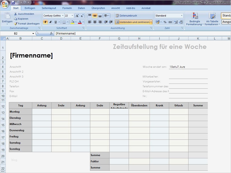 Excel Vorlage Arbeitsstunden Angenehm Zeitplane