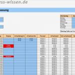 Excel Vorlage Arbeitszeit Hübsch Arbeitszeiterfassung Mit Excel Muster Zum Download