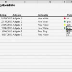 Excel Vorlage Aufgabenliste Angenehm Excel Inside solutions Aufgabenliste Mit Statusampel