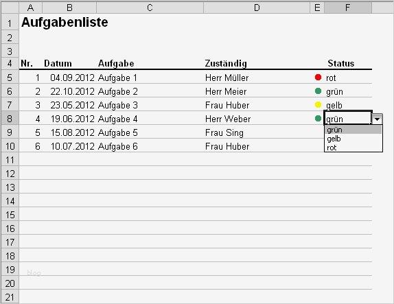 Excel Vorlage Aufgabenliste Angenehm Excel Inside solutions Aufgabenliste Mit Statusampel