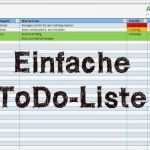 Excel Vorlage Aufgabenliste Wunderbar Einfache todo Liste Download