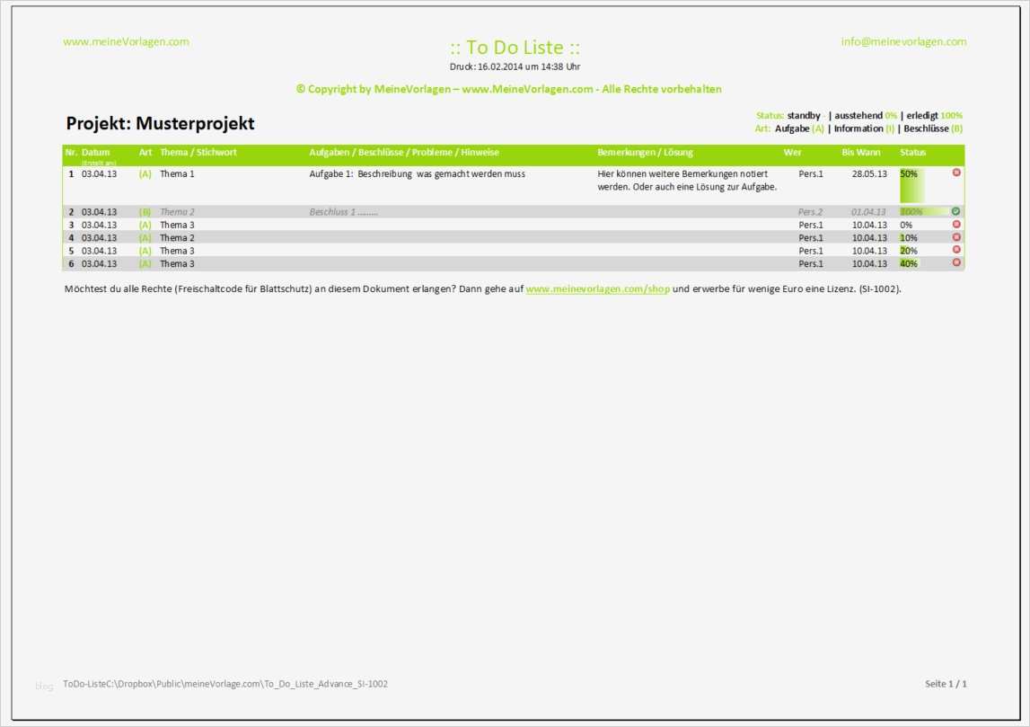 Excel Vorlage Besprechungsprotokoll Fabelhaft to Do Liste Excel Vorlage Pendenzenliste Aufgabenliste