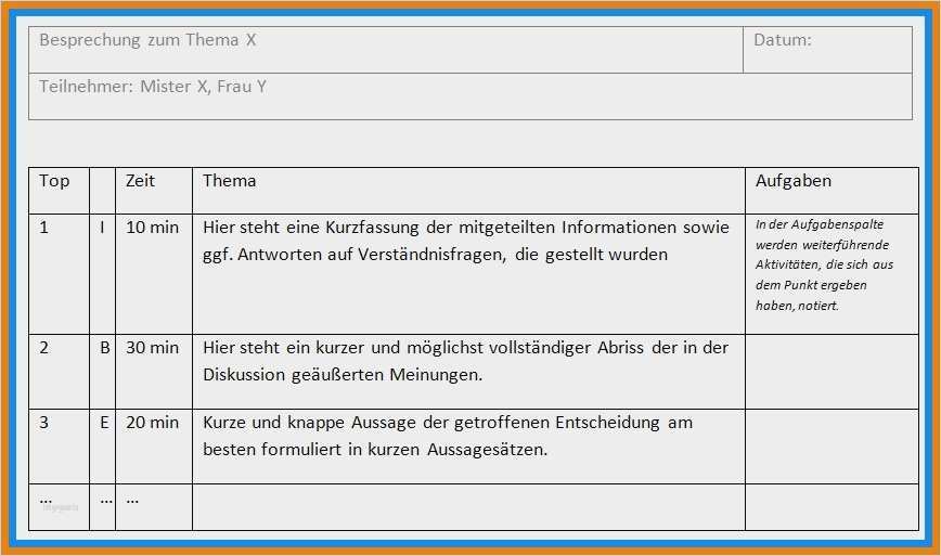 Excel Vorlage Besprechungsprotokoll Genial Excel Vorlage Besprechungsprotokoll Elegant 5 Protokoll