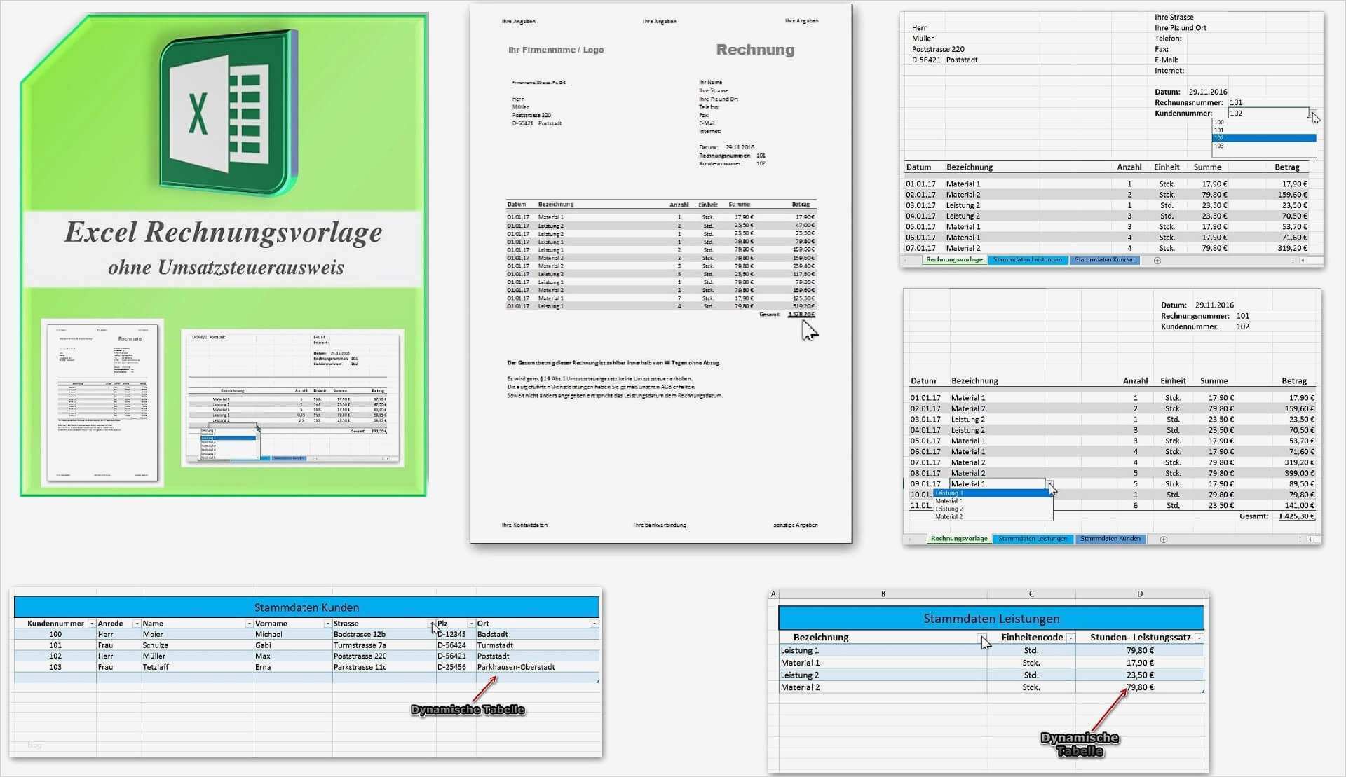 Excel Vorlage Industrieminuten Erstaunlich Excel Rechnungsvorlage Für Kleinunternehmer Mit