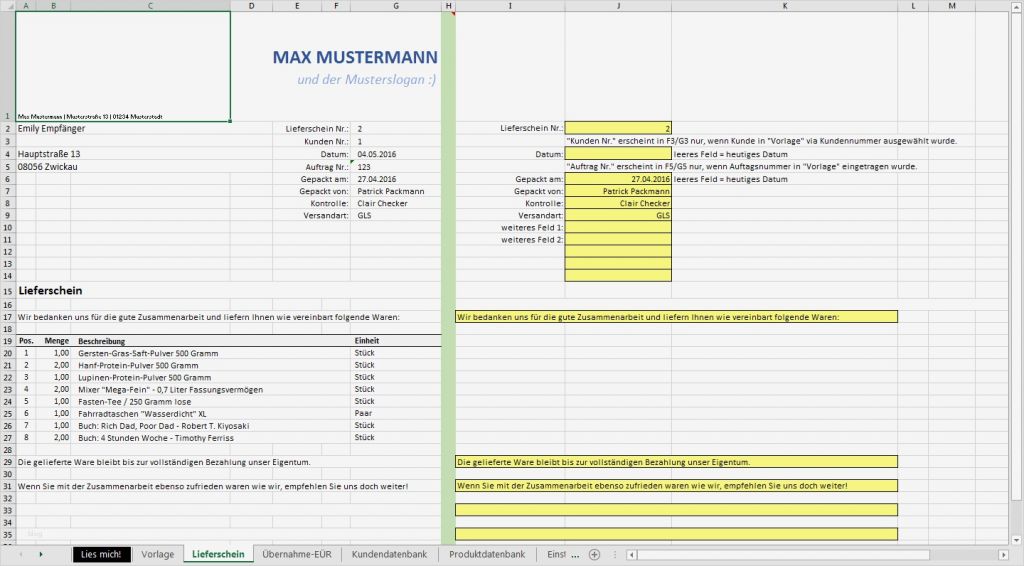 Excel Vorlage Rechnung Einzigartig Excel Vorlage Automatisierte Angebots Und