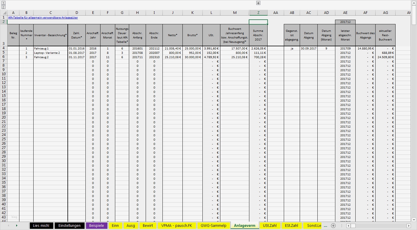 Excel Vorlage Senderliste Bewundernswert Excel Vorlage Einnahmenüberschussrechnung EÜr Pierre