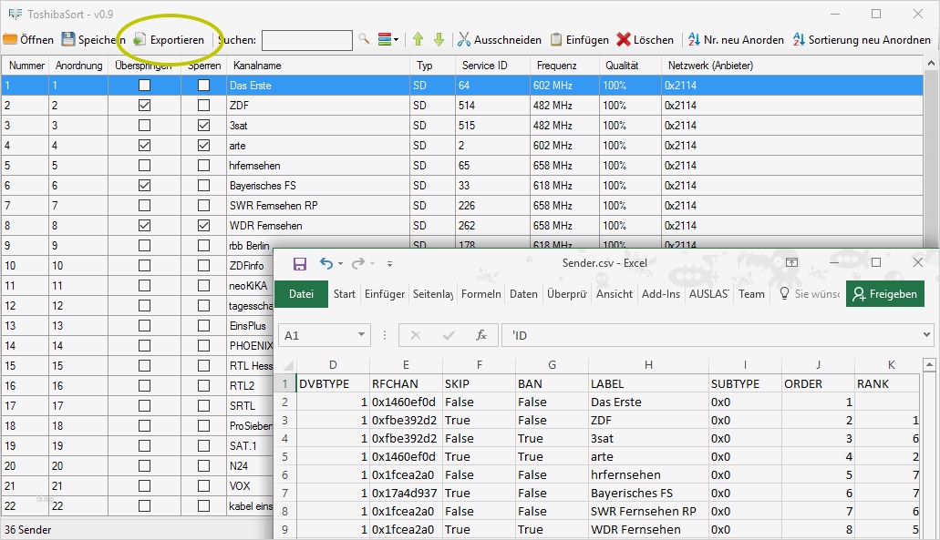 Excel Vorlage Senderliste Wunderbar Czyrny – tools & Technik